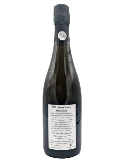Cuvée Dizy- Terres Rouges 2014