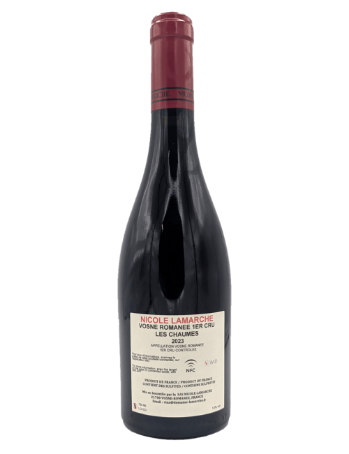 Vosne-Romanée "Les Chaumes"...