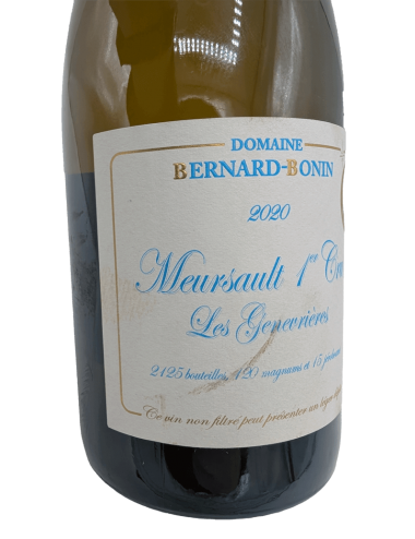 Meursault "Les Genévrières"...