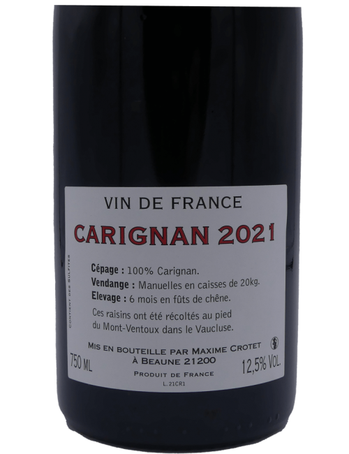 Vin De France - Carignan 2021